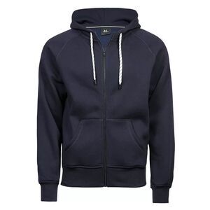 Tee Jays Mens Fashion Zip  Sweatshirt / Navy